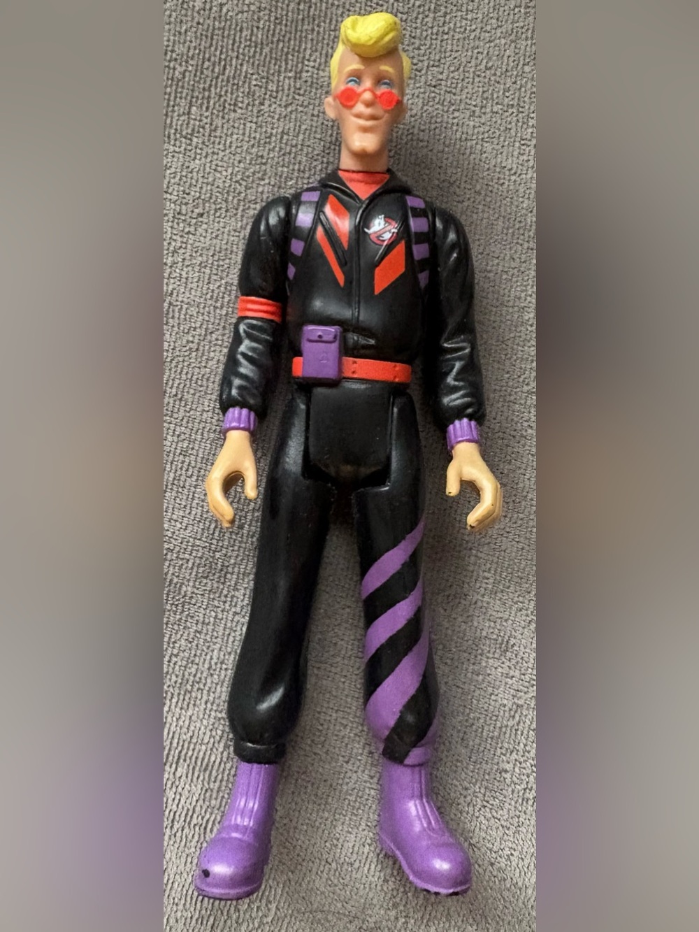 The Real Ghostbusters Power Pack Heroes(Egon Spangler) Figure Kenner 1984 Loose